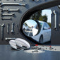 Car Blind Spot Rear View Mirror Wide Angle 360 Degree Adjustable Small Round Mirror Car Reverse Auxiliary Rearview Convex Mirror