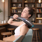 Handheld Back Massager Portable Electric Massage Stick Deep Tissue Massage for Back Neck Shoulders Full Body 12 Modes 6 heads