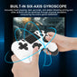 GAMINJA 6-axis Gyroscope Dual Vibration With touch pad Wireless Gamepad Bluetooth Controller For PS4 PS3 Console Computer PC