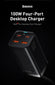 Baseus 65W/100W GaN Charger Desktop Laptop Fast Charger 4 in 1 Adapter For iPhone 15 14 13 Pro Max Phone Charger Xiaomi Samsung