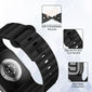 Sport Silicone Straps for Apple watch band 44mm 40mm 46mm 41mm 49mm 42mm 45mm correas bracelet iWatch ultra 2 series 10 9 8 7 SE