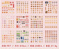 24Pcs/book Cute Die-cut Flash Decorative Stickers Book DIY Scrapbook Phone Case Decoration Collage Material Aesthetic Stationery
