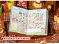 24Pcs/book Cute Die-cut Flash Decorative Stickers Book DIY Scrapbook Phone Case Decoration Collage Material Aesthetic Stationery