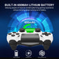 GAMINJA 6-axis Gyroscope Dual Vibration With touch pad Wireless Gamepad Bluetooth Controller For PS4 PS3 Console Computer PC