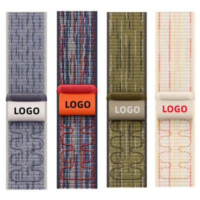Nylon Sport Strap for Apple Watch Band 49mm for Nike Loop Bracelet iWatch S10 9 8 7 6 5 4 3 se2 Ultra 2 46mm 45mm 44mm 41mm 42mm