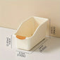 Curved Plastic Storage Bins Set - Multipurpose Home Organization Boxes for Cleaning Supplies & Household Essentials