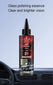 150ml Glass Polishing Paste High Gloss Oil Film Remover for Auto Windshield Home Windows Safe Formula Long Lasting Shine Cleaner
