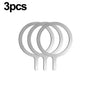 Universal Magnet Sticker Magnetic Adapter Ring Suitable for Magsafe IPhone Wireless Charging Cellphone Round Metal Plate Ring