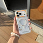 Matte Magnetic Phone Case For iPhone 17 Pro Max For Magsafe Wireless Charge Frosted Back Metal Lens Frame Buttons Cover
