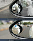 Car Blind Spot Rear View Mirror Wide Angle 360 Degree Adjustable Small Round Mirror Car Reverse Auxiliary Rearview Convex Mirror