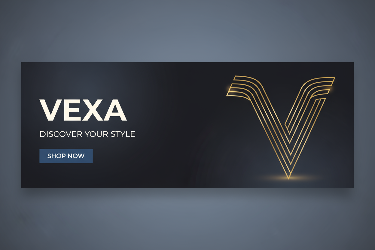 Vexa 品牌首页海报